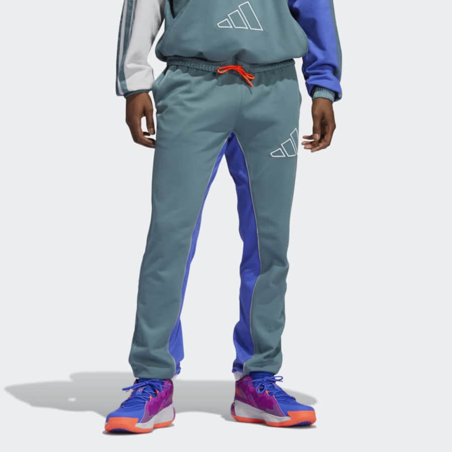 adidas Men's Say Cheese Basketball Pants for $45