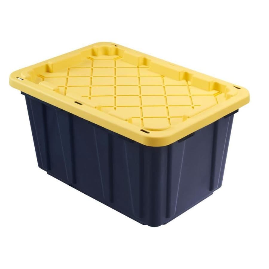 HDX 27-Gallon Tough Storage Tote: $6.97