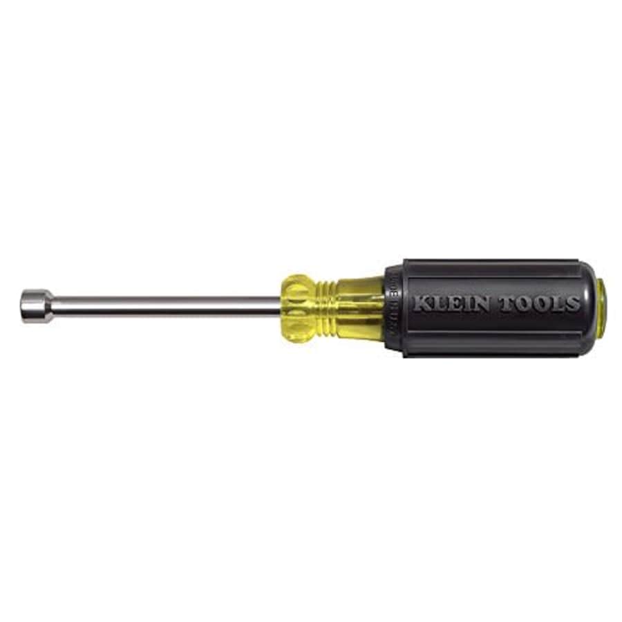 Klein Tools 630-1/4M Nut Driver, 1/4-Inch Magnetic Tip Nut Driver with 3-Inch Hollow Shaft, Cushion for $19
