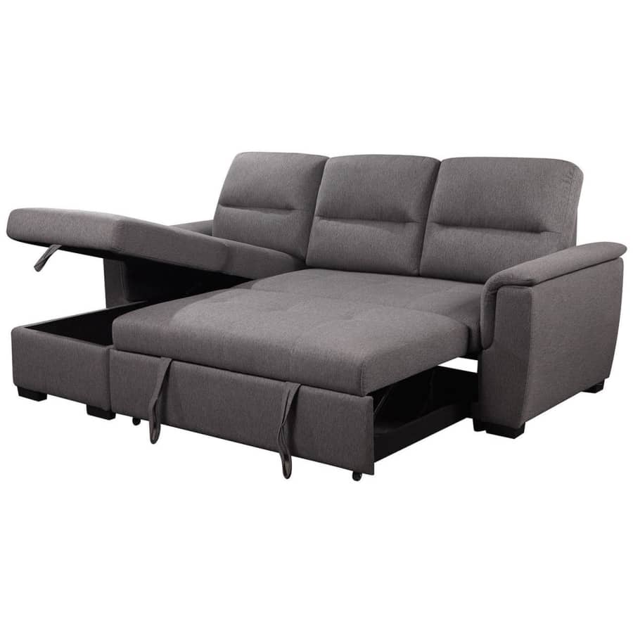 Abbyson Living Dakota Reversible Storage Sectional Sofa w/ Pullout Bed for $699 for members