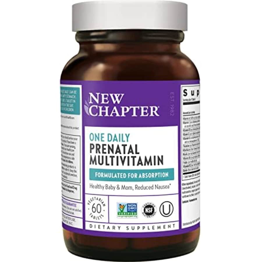 New Chapter Vitamins Prenatal Multivitamin with Methylfolate + Choline for Healthy Mom Baby, One for $27 New Chapter Vitamins Prenatal Multivitamin with Methylfolate + Choline for Healthy Mom Baby, One for $27