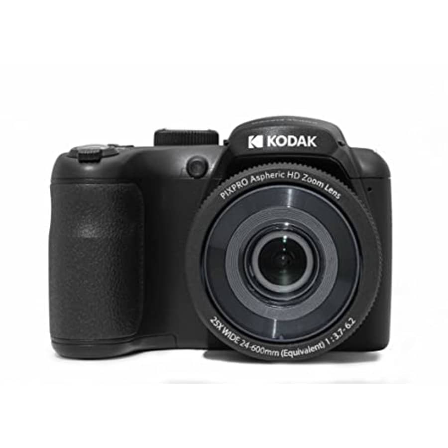 KODAK PIXPRO Astro Zoom AZ255-BK 16MP Digital Camera with 25X Optical Zoom 24mm Wide Angle 1080P for $160