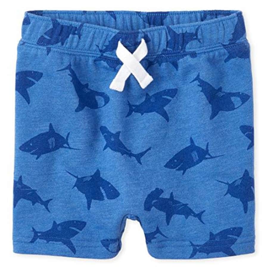 The Children's Place Baby Printed French Terry Shorts, Boy Thats Blue, 2T for $9 The Children's Place Baby Printed French Terry Shorts, Boy Thats Blue, 2T for $9