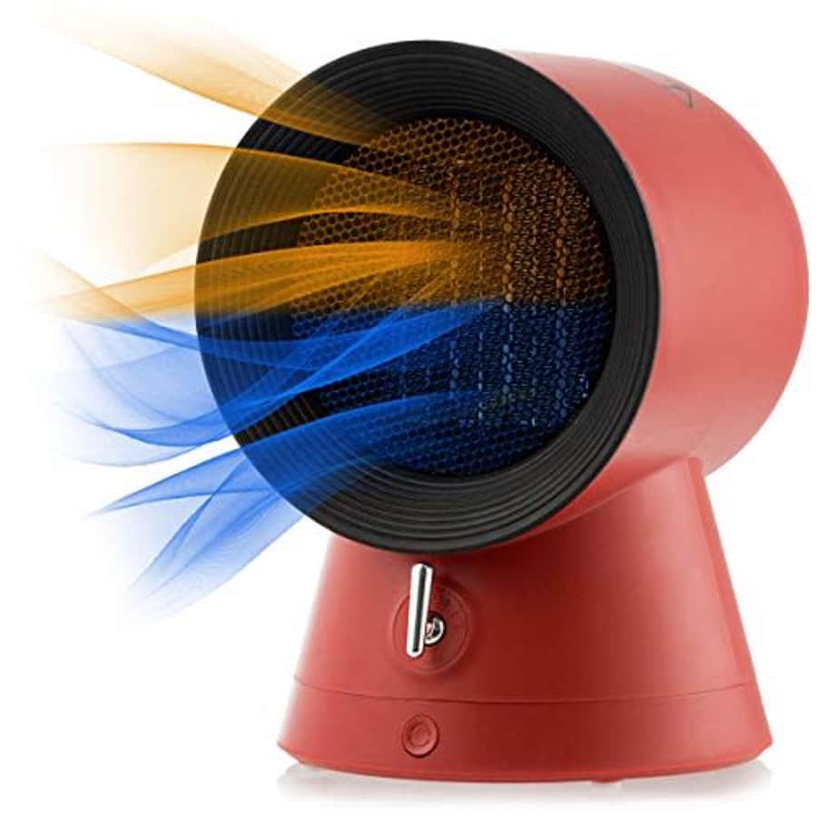 COSTWAY 2 in 1 Mini Electric Space Heater Cooling Fan, 3 Modes 1500W Small Portable Ceramic Heater, for $30 COSTWAY 2 in 1 Mini Electric Space Heater Cooling Fan, 3 Modes 1500W Small Portable Ceramic Heater, for $30