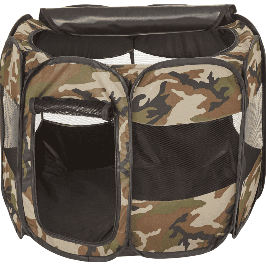 Etna Products Portable Soft-Sided Dog & Cat Playpen for $17 at checkout