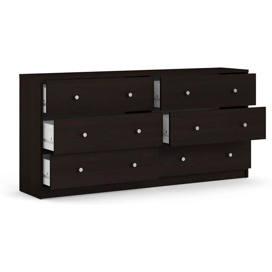Tvilum Portland 6-Drawer Double Dresser for $163
