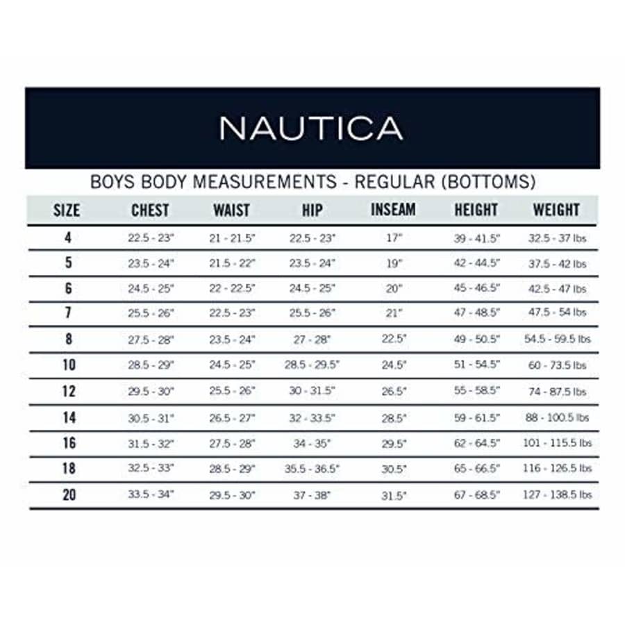 Nautica Boys' School Uniform Jogger Short, Lowell Navy, 4T for $13