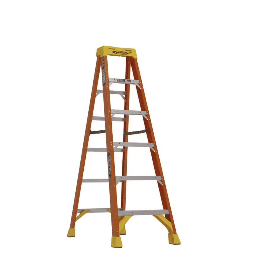 Werner NXT 6-Foot Fiberglass Step Ladder for $100 Werner NXT 6-Foot Fiberglass Step Ladder for $100