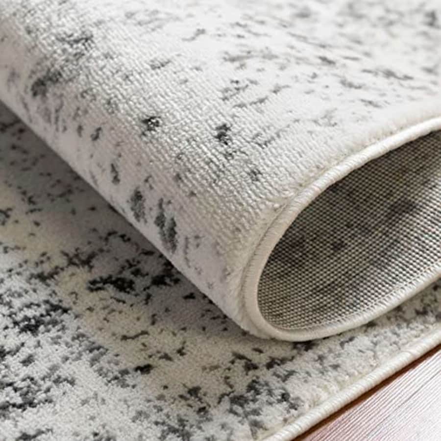 Unique Loom Sofia Collection Area Rug - Casino (2' x 3' 1" Oval, Gray/ Beige) for $19