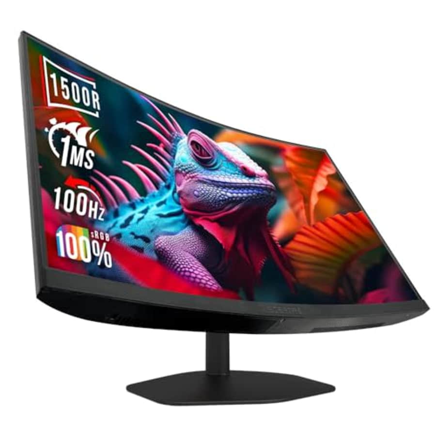 Sceptre Curved 27-inch Gaming Monitor 1500R 100Hz HDMI X2 DisplayPort 1ms 100% sRGB, Build-in for $110 Sceptre Curved 27-inch Gaming Monitor 1500R 100Hz HDMI X2 DisplayPort 1ms 100% sRGB, Build-in for $110