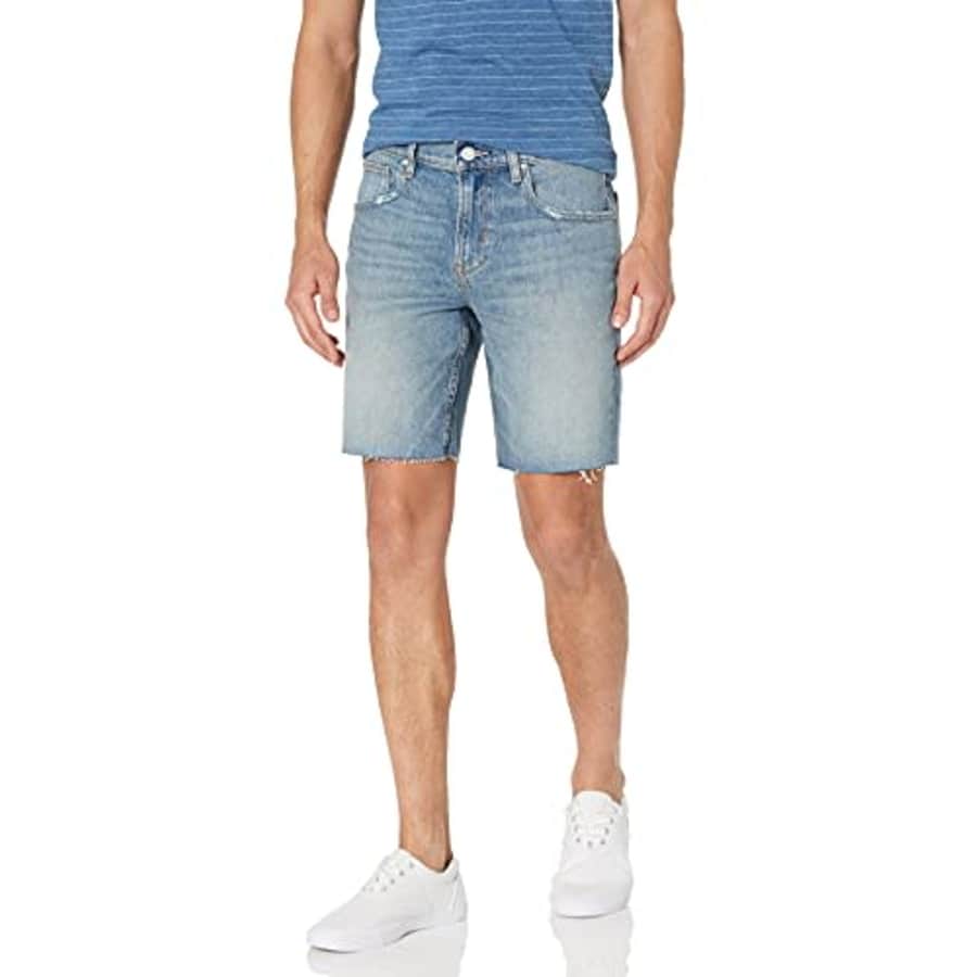 HUDSON Jeans Men's Cut Off Shorts, Campus, 32 for $175