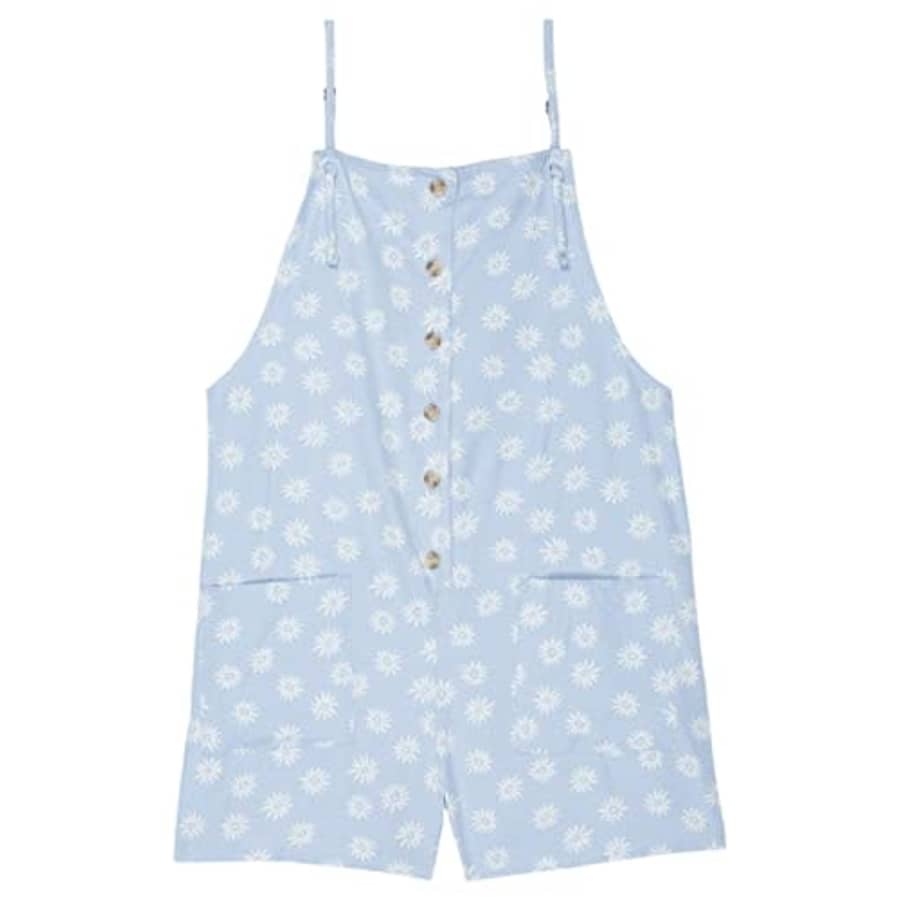 Billabong girls Wave Watch Jr Overall shorts, Sweet Blue, XX-Small US for $50