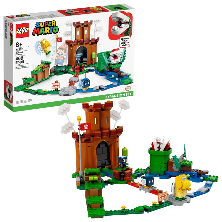 LEGO Super Mario Guarded Fortress Expansion Set for $40