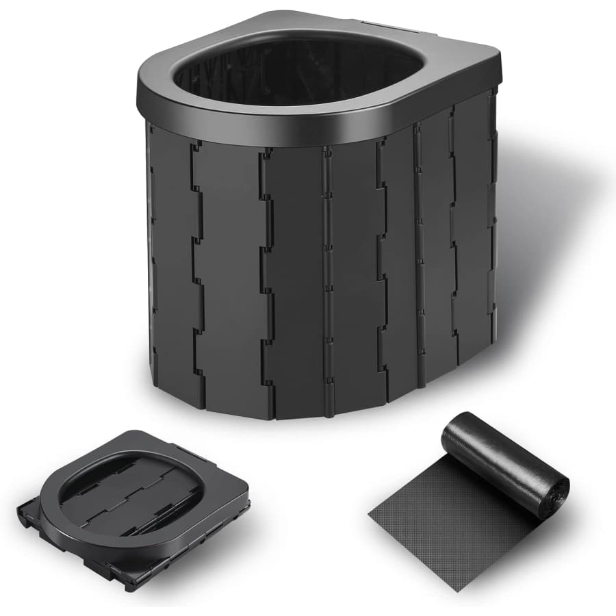 Portable Camping Toilet and 20 Bags for $20