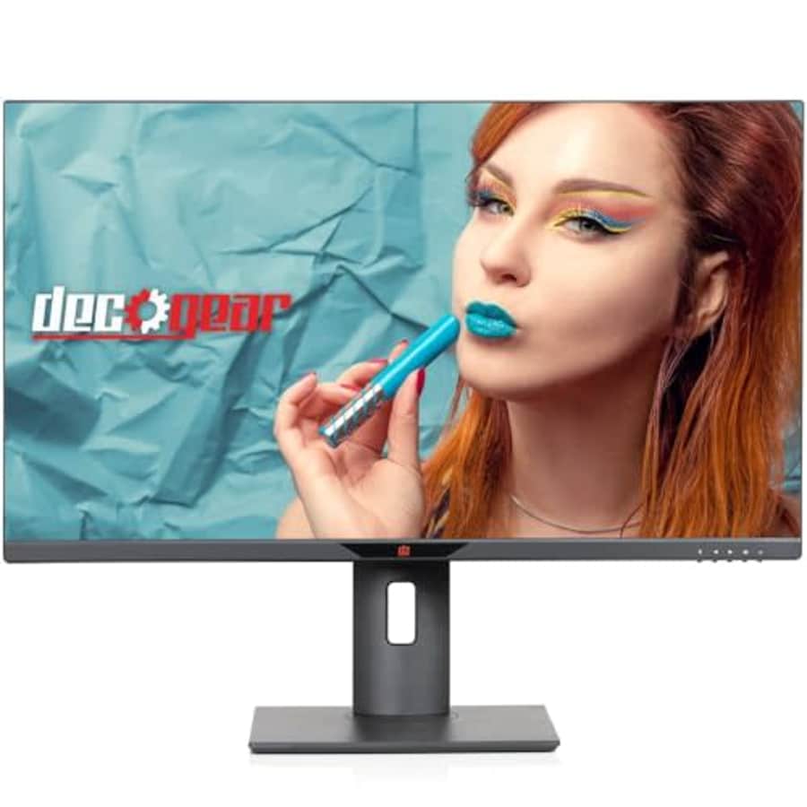 Deco Gear 28" 4K Ultrawide IPS Monitor, Crisp 3840x2160 Resolution, 60Hz Refresh Rate, 4ms with OD, for $160