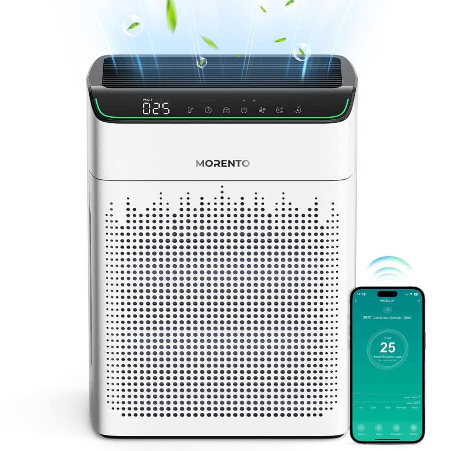 Morento Smart Air Purifier for $50 Morento Smart Air Purifier for $50