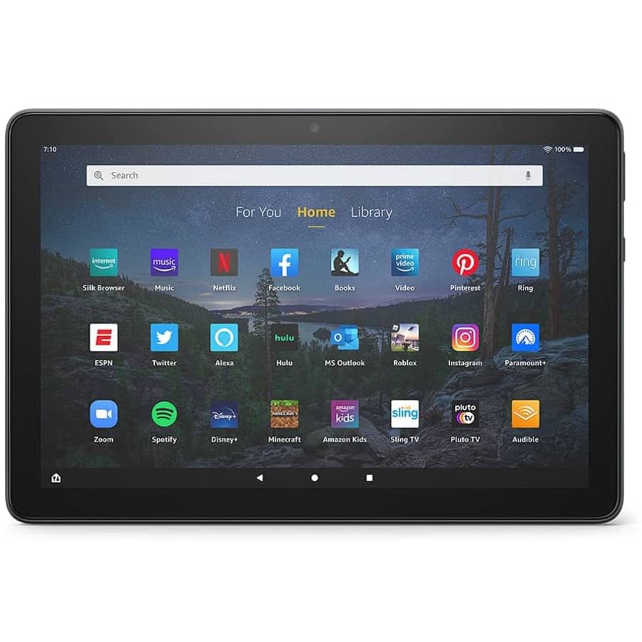 Amazon Fire HD 10 Plus 10.1" 1080p 64GB Tablet (2021) for $145 Amazon Fire HD 10 Plus 10.1" 1080p 64GB Tablet (2021) for $145