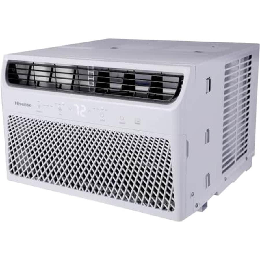 Hisense 8,000 BTU Smart Window Inverter Air Conditioner with Quiet, High Efficiency Operation and for $328