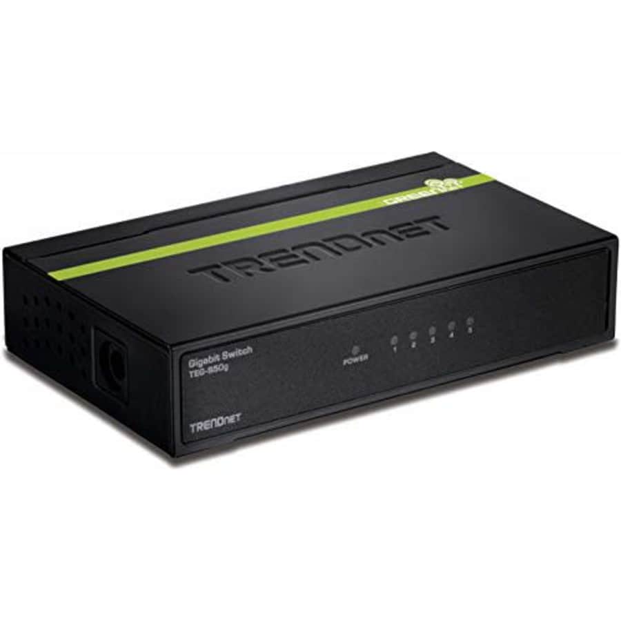 TRENDNet TEG-S50G 5-port unmanaged gigabit GREENnet switch for $17 TRENDNet TEG-S50G 5-port unmanaged gigabit GREENnet switch for $17