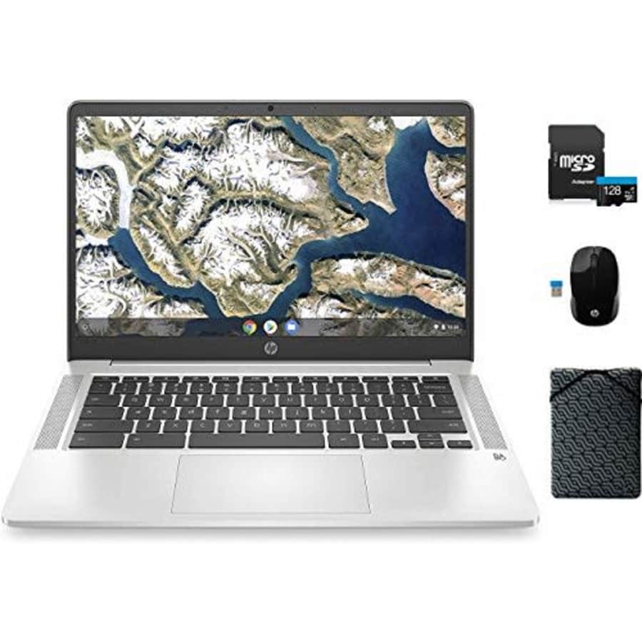 HP Chromebook Laptop, 14" FHD Screen, Intel Celeron N4020 Processor, 4GB RAM,64GB eMMC, Webcam, for $999 HP Chromebook Laptop, 14" FHD Screen, Intel Celeron N4020 Processor, 4GB RAM,64GB eMMC, Webcam, for $999