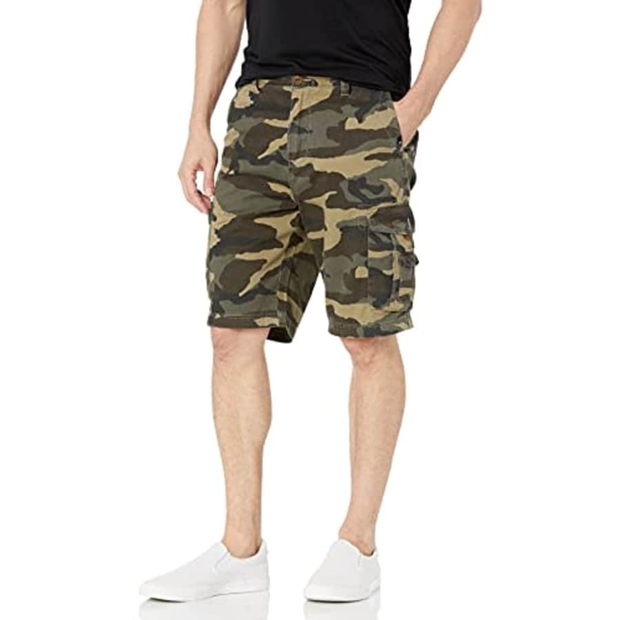 Quiksilver Men's Crucial Battle Shorts, Thyme Everyday CAMO, 28 for $15