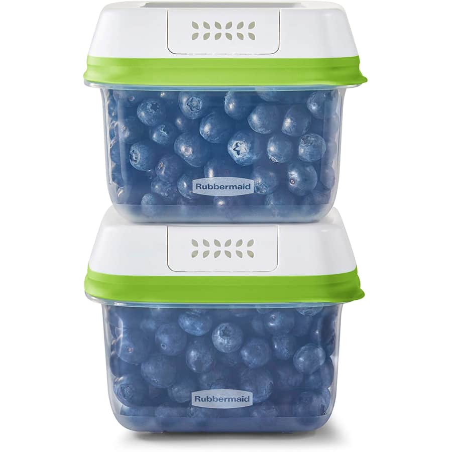 Rubbermaid FreshWorks 4.6-Cup Produce Saver 2-Pack for $20
