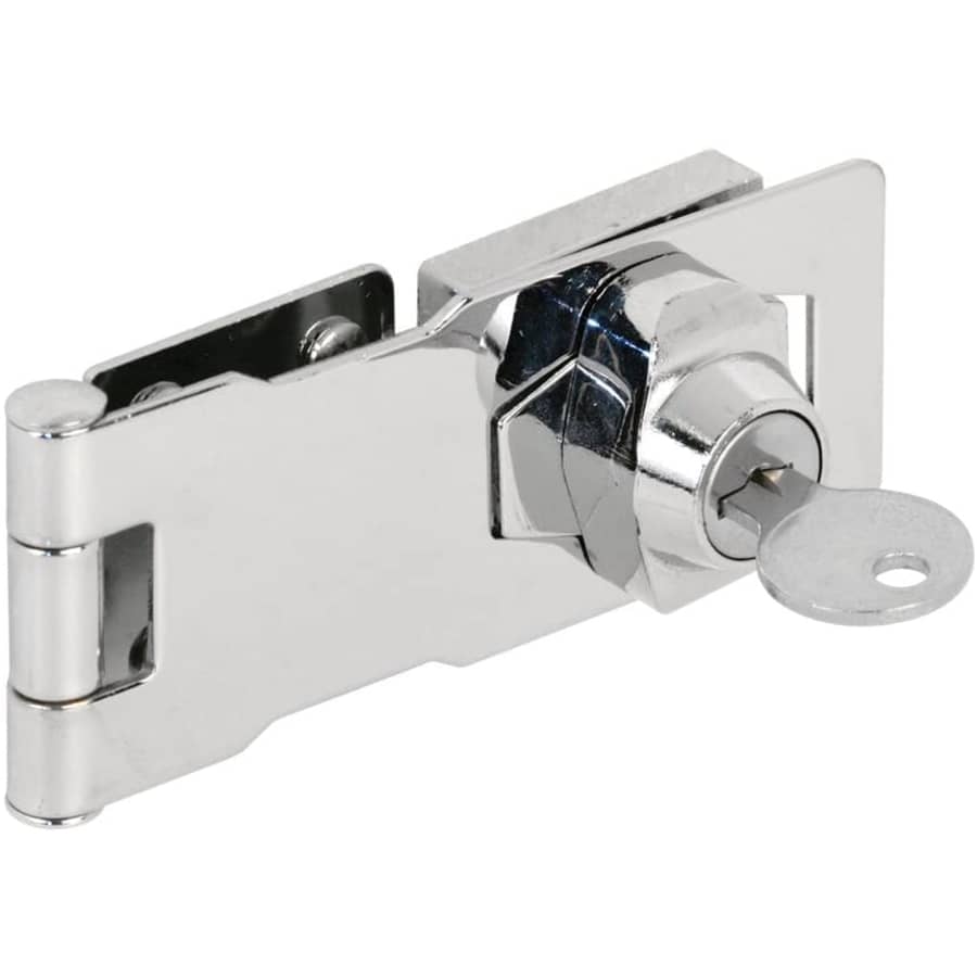 Prime-Line Products U 9951 Twist Knob Keyed Locking Hasp for $14 Prime-Line Products U 9951 Twist Knob Keyed Locking Hasp for $14
