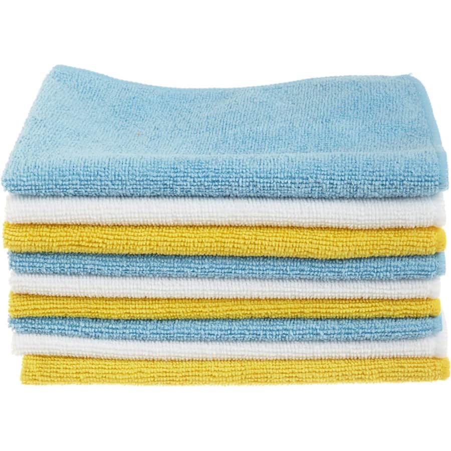 Amazon Basics Microfiber Cleaning Cloths 24-Pack for $8.98 via Sub & Save