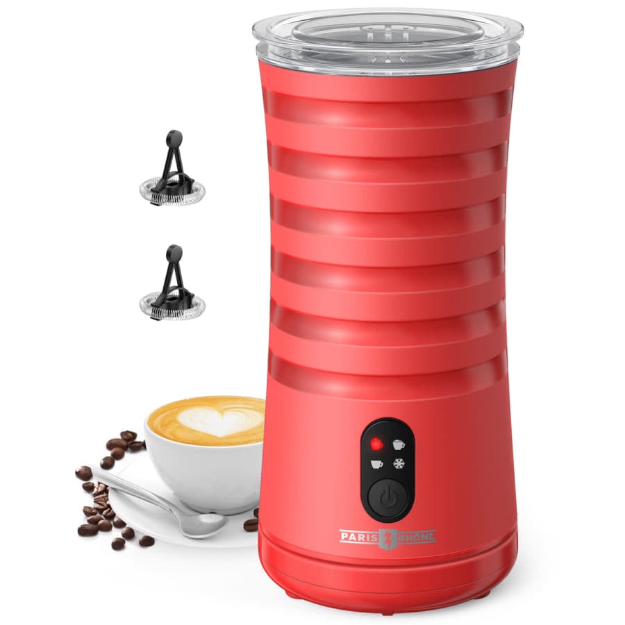 Paris Rhône 4-in-1 Electric Milk Frother for $22 Paris Rhône 4-in-1 Electric Milk Frother for $22