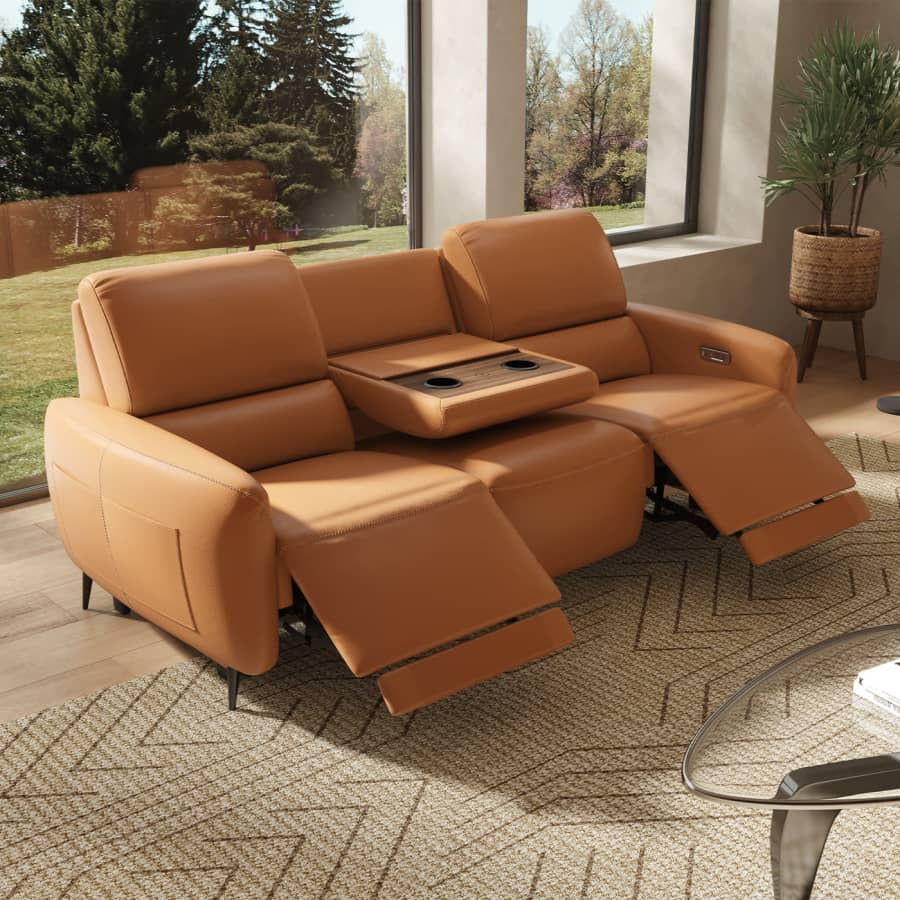AeroStretch 3-Seater Power Zero Wall Recliner Sofa for $2,090