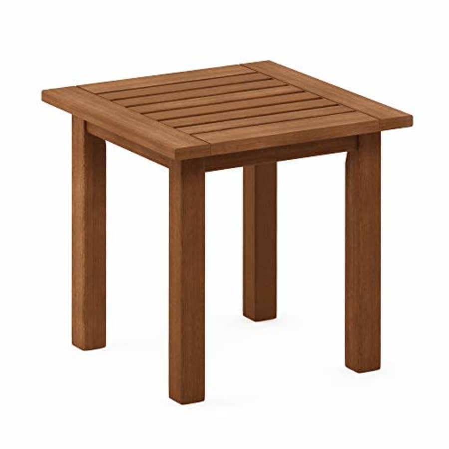 Furinno FG18506 Tioman Hardwood Patio Furniture Outdoor End Table, Natural for $41 Furinno FG18506 Tioman Hardwood Patio Furniture Outdoor End Table, Natural for $41
