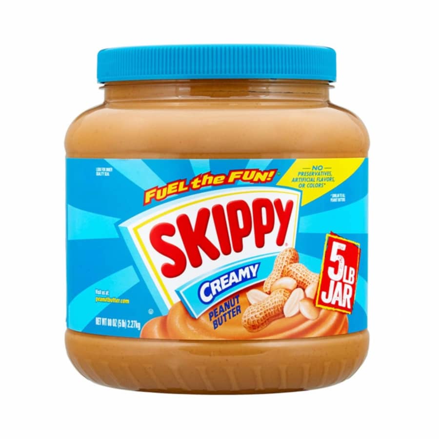 Skippy 5-lbs. Creamy Peanut Butter for $8.14 via Sub & Save Skippy 5-lbs. Creamy Peanut Butter for $8.14 via Sub & Save