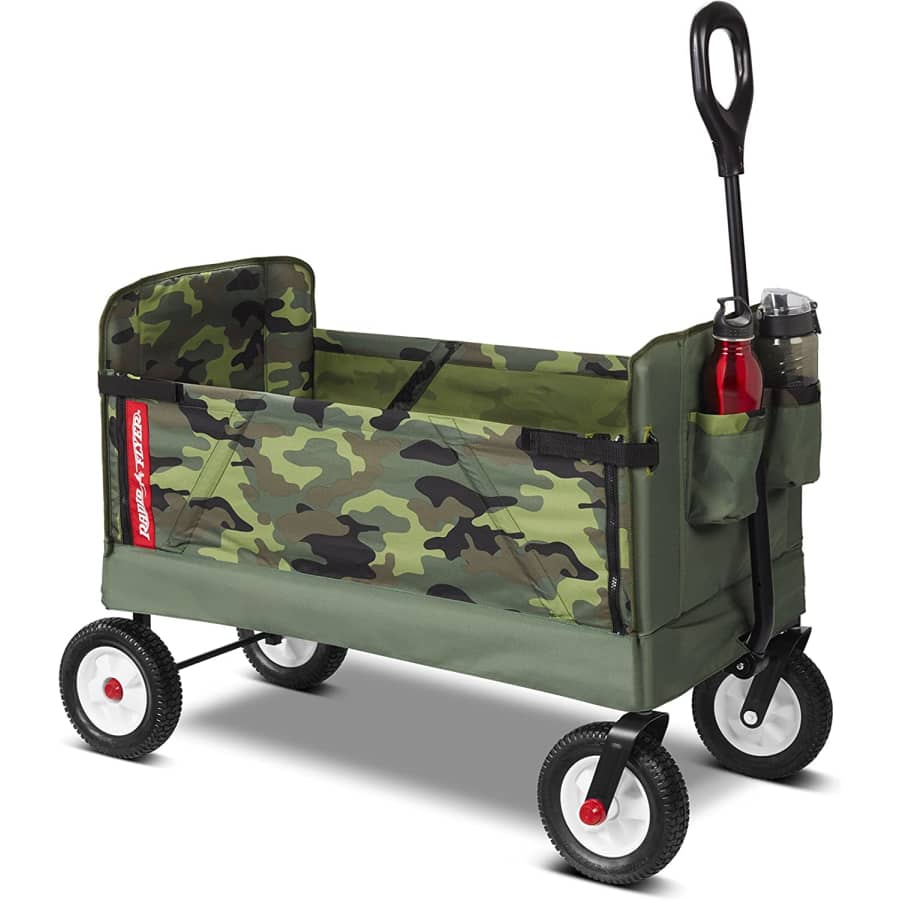 Radio Flyer 3-in-1 Camo Folding Wagon for $120