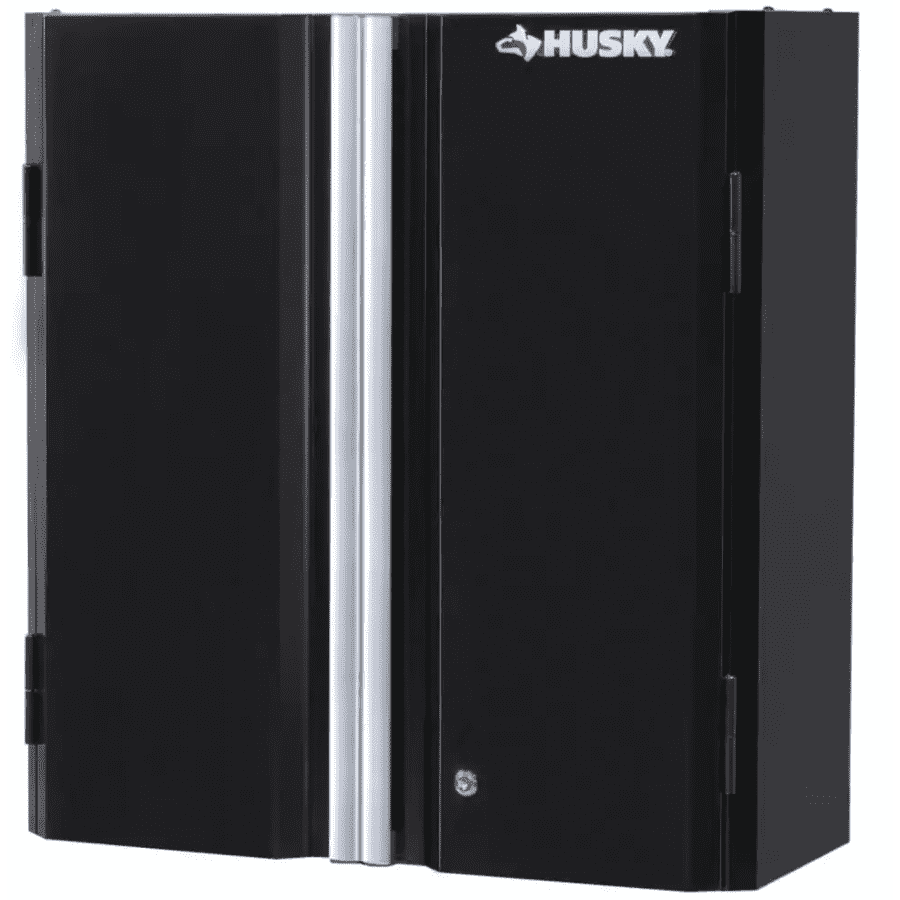 Husky Ready-to-Assemble 24ga Steel Wall-Mounted Garage Cabinet for $150