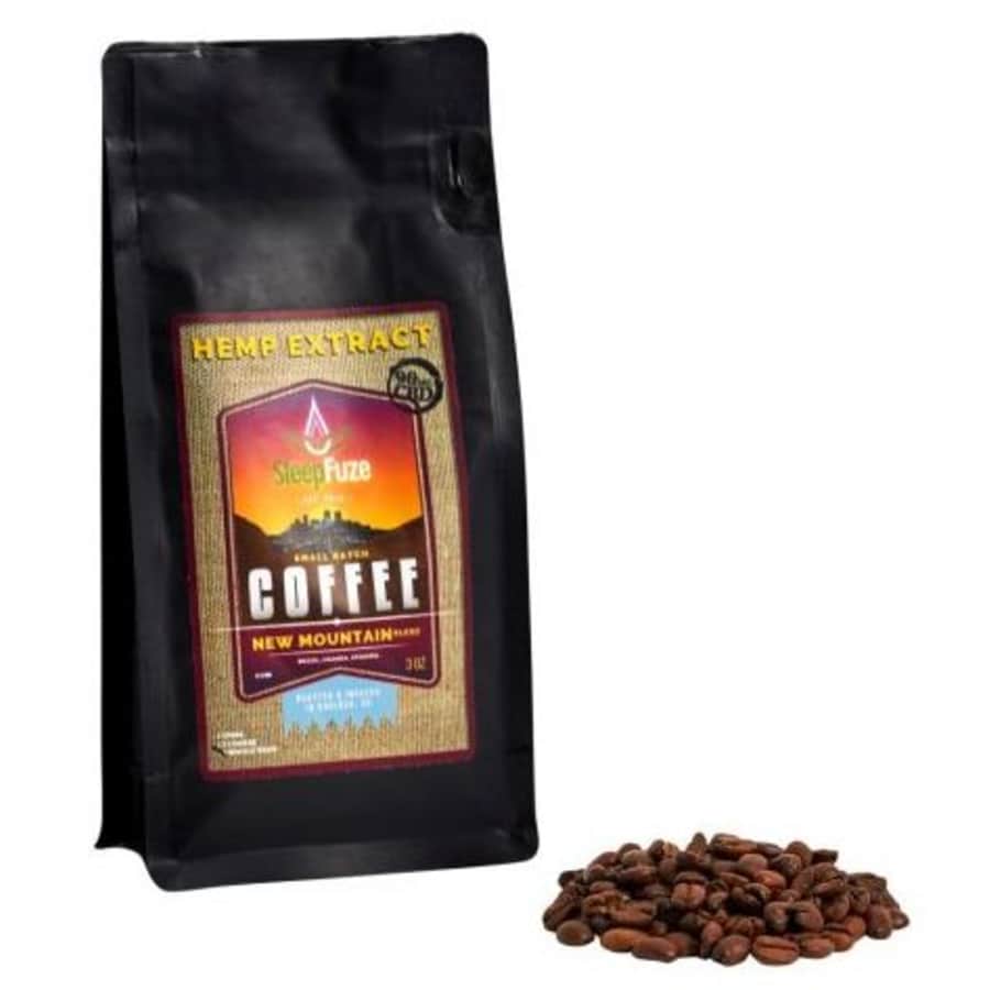 SteepFuze Medium Roast Whole Bean CBD Coffee for $15