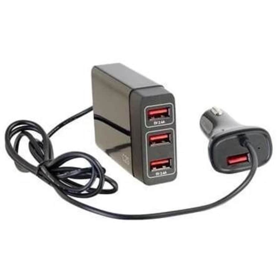 C2G 4-Port USB Passenger Car Charger for $15