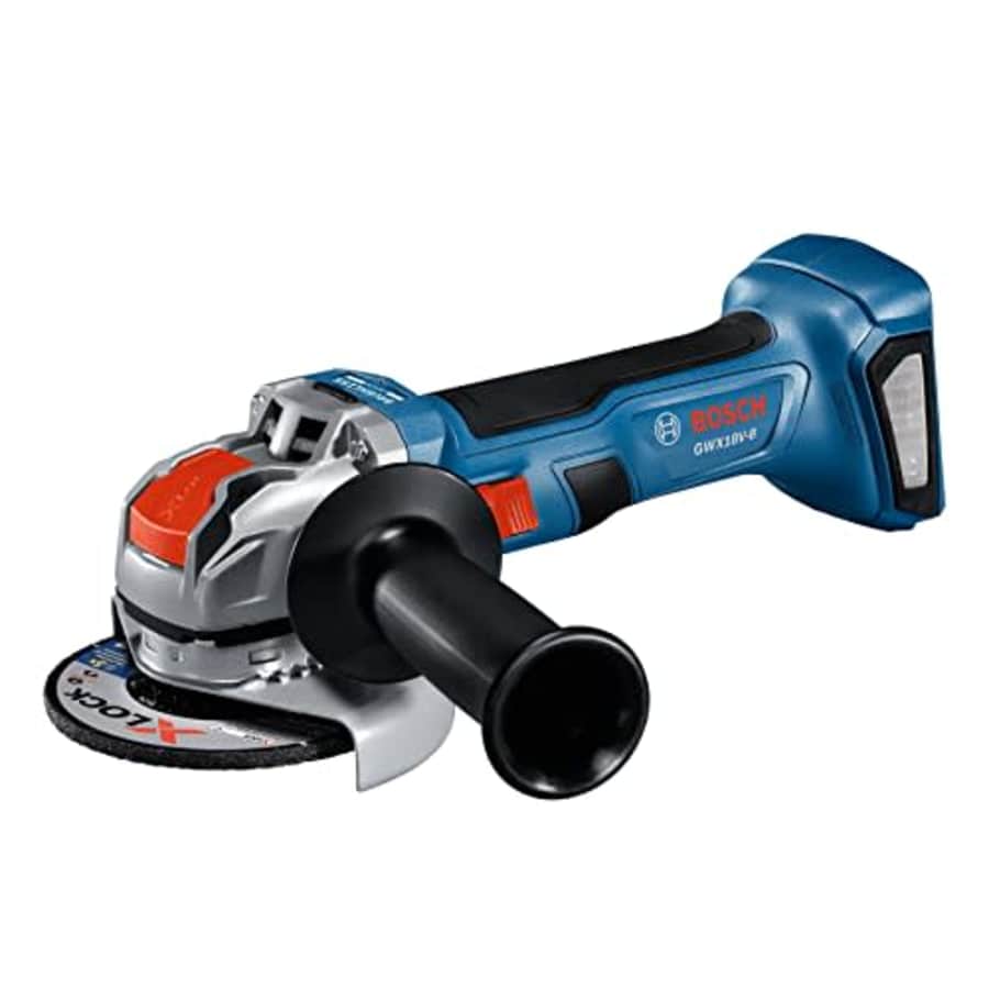 BOSCH GWX18V-8N 18V X-LOCK Brushless 4-1/2 In. Angle Grinder with Slide Switch (Bare Tool) for $97