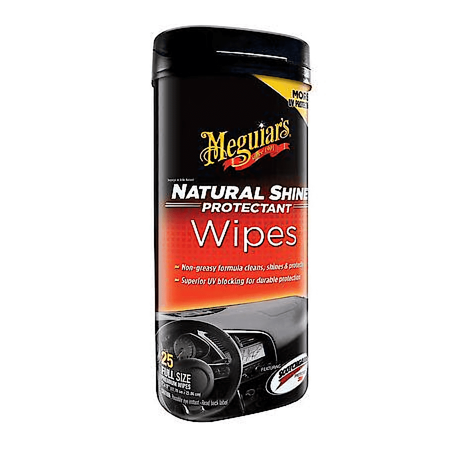 Meguiar's 25-Count Natural Shine Protectant Wipes for $1
