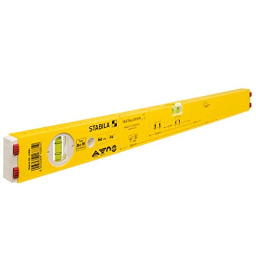 Stabila Inc. Stabila 16881/0 60 cm"Type 80 M Installation" Spirit Level - Yellow/Black for $90