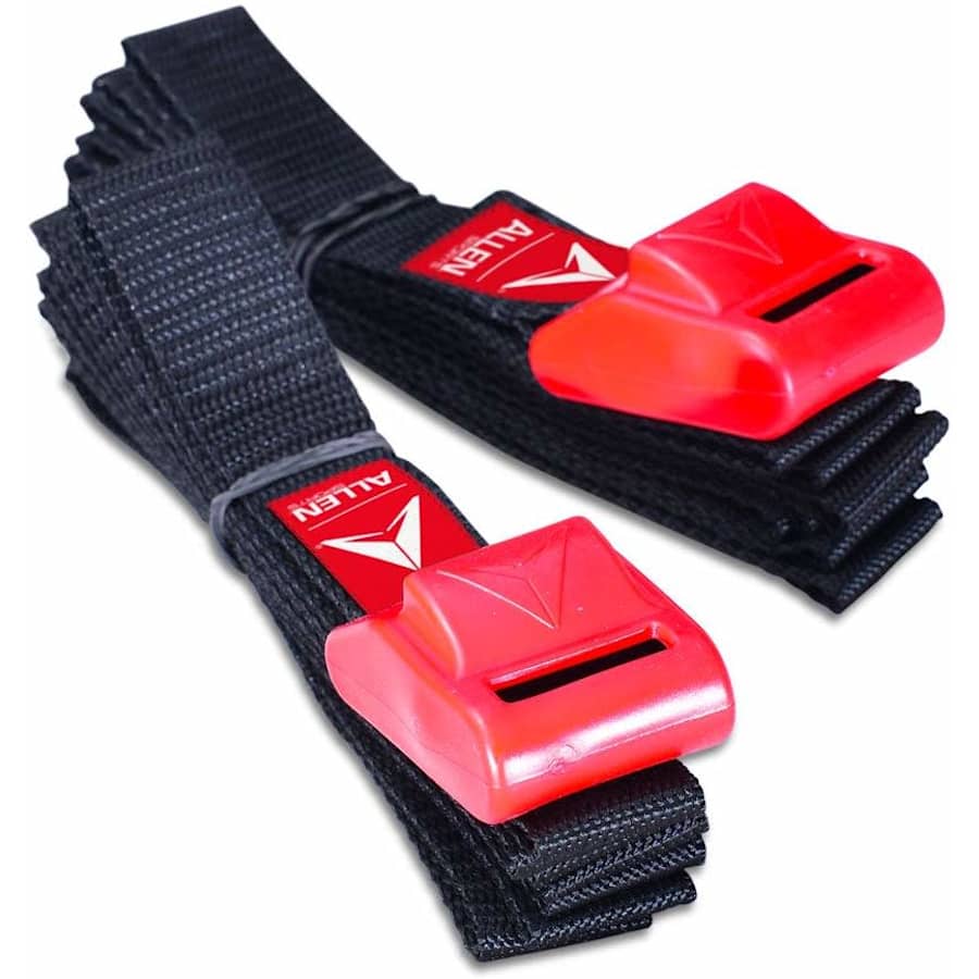 Allen Sports 8-Foot Polyester Cargo Strap 2-Pack for $2 Allen Sports 8-Foot Polyester Cargo Strap 2-Pack for $2