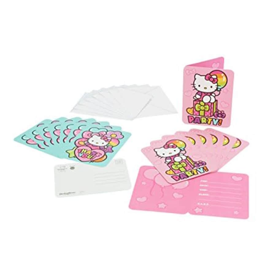 American Greetings Hello Kitty Party Supplies, Invitation and Thank You Card Bundle (8-Count) for $14 American Greetings Hello Kitty Party Supplies, Invitation and Thank You Card Bundle (8-Count) for $14
