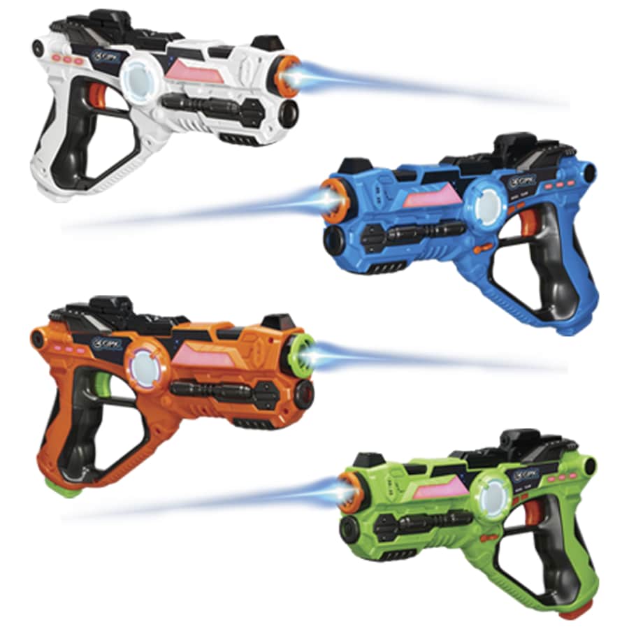 GPX Laser Tag Blasters 4-Pack for $30 GPX Laser Tag Blasters 4-Pack for $30