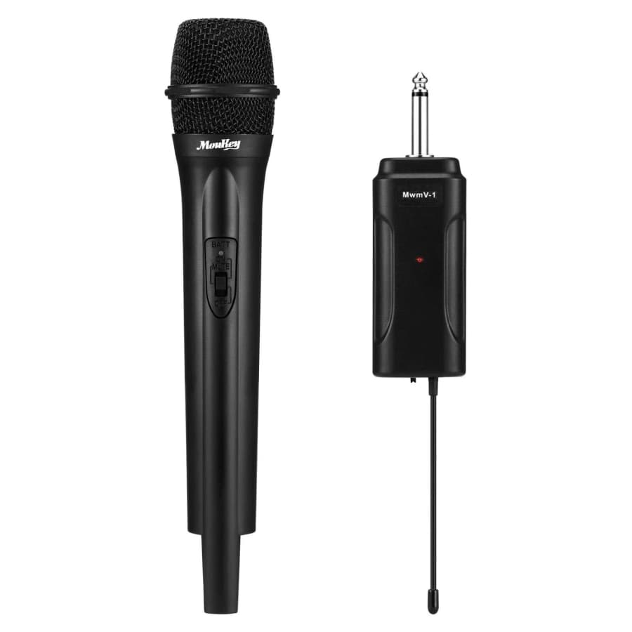 Moukey Wireless Dynamic Handheld Mic for $10 Moukey Wireless Dynamic Handheld Mic for $10
