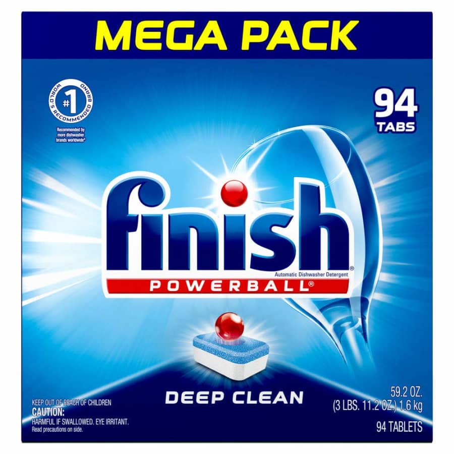 Finish All In 1 Powerball 94-Count Dishwashing Tablets for $12 via Sub & Save