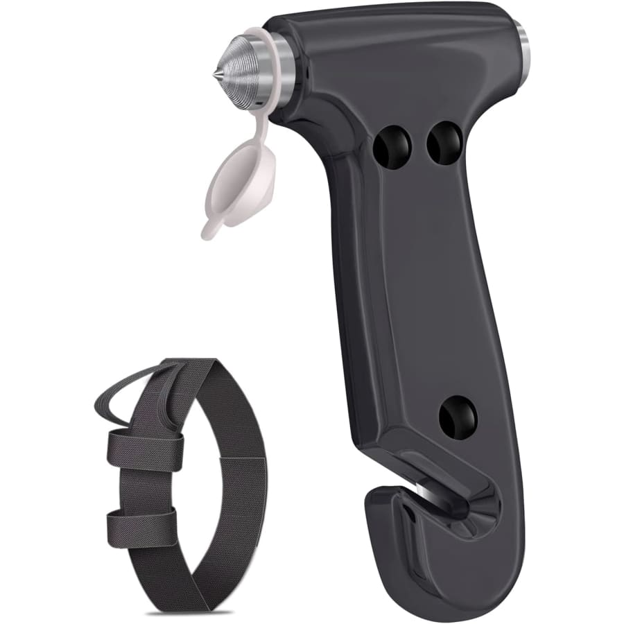 2-in-1 Car Safety Hammer & Seatbelt Cutter for $8 2-in-1 Car Safety Hammer & Seatbelt Cutter for $8