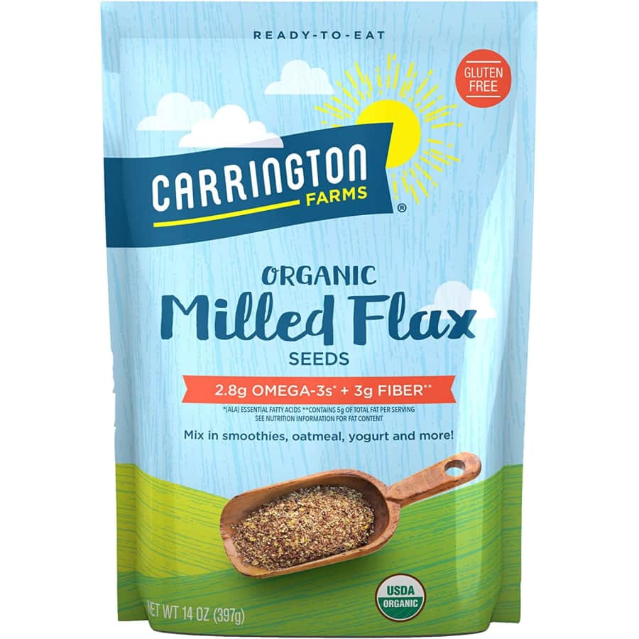 Carrington Farms Organic Milled 14-oz. Flax Seed for $5.99 via Sub & Save