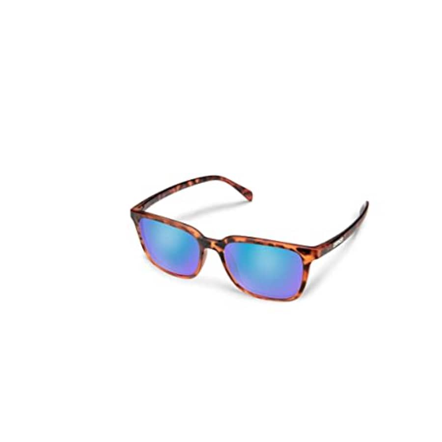 Suncloud Boundary Polarized Sunglasses, Matte Tortoise/Polarized Blue Mirror, one Size for $55 Suncloud Boundary Polarized Sunglasses, Matte Tortoise/Polarized Blue Mirror, one Size for $55