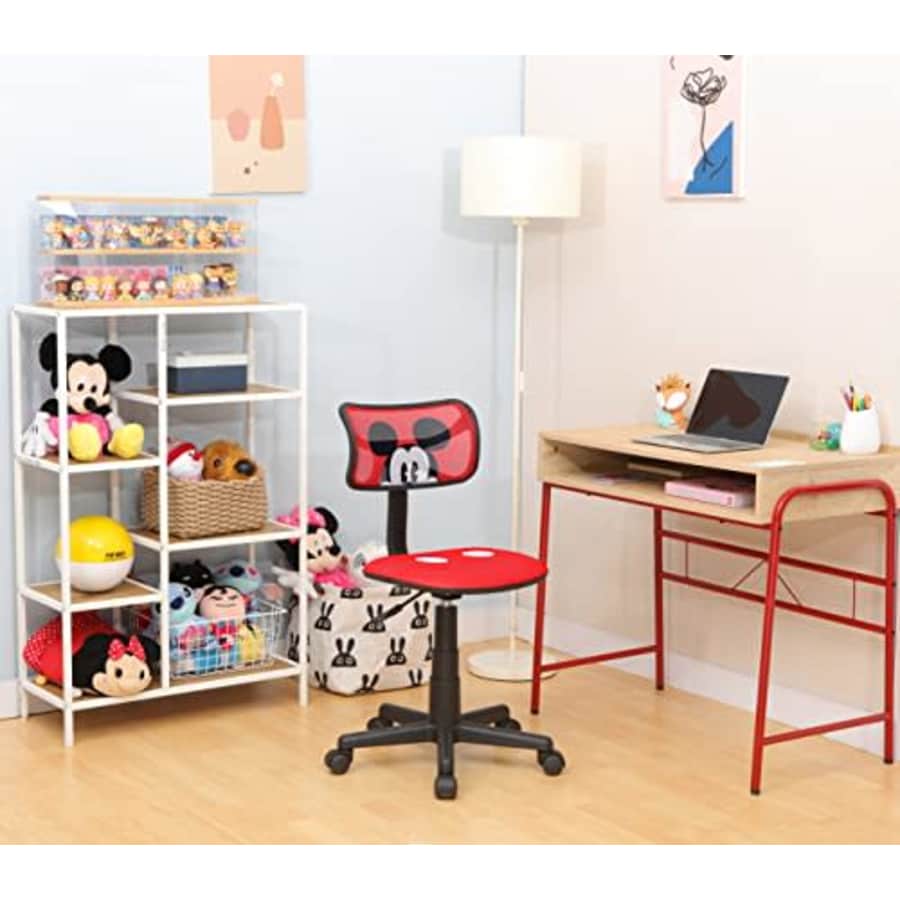Idea Nuova Mickey Mouse Swivel Mesh Rolling Desk Chair for $49