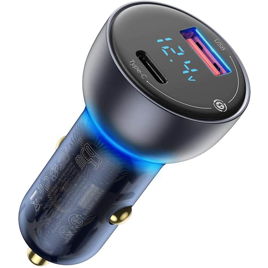 Baseus Dual Port Car Charger for $28