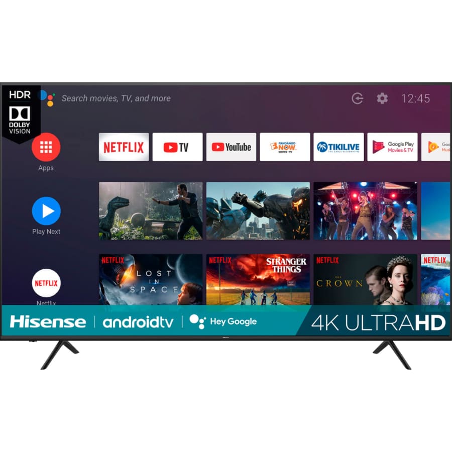 Hisense 75" LED 4K UHD Android Smart TV for $600